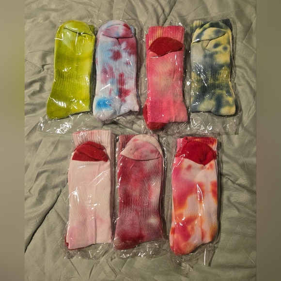 Tie dye socks assorted colors - Picture 2 of 2